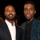 Michael B. Jordan and Chadwick Boseman