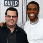 Josh Gad and Chadwick Boseman