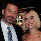 Jimmy Kimmel and Dua Lipa
