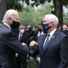 Joe Biden and Mike Pence