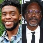 Chadwick Boseman and Clarke Peters