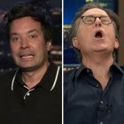 Jimmy Fallon and Stephen Colbert