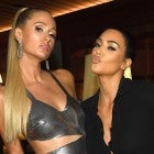 Paris Hilton and Kim Kardashian West at KKW Beauty KKWxWinnie dinner 