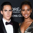 Juan David Borrero and Jasmine Tookes attend Gala 20th Birthday of L'Oreal In Cannes during the 70th annual Cannes Film Festival at Martinez Hotel on May 24, 2017 in Cannes, France.