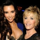 Kim Kardashian West and Jane Fonda