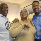 Michael Strahan and parents