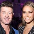 Robin Thicke and April Love Geary