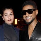 Usher and girlfriend 