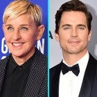 Ellen DeGeneres and Matt Bomer