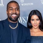 Kanye West and Kim Kardashian West Getty