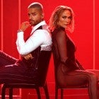 Maluma and Jennifer Lopez at the 2020 AMAs