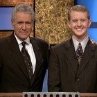 Alex Trebek and Ken Jennings