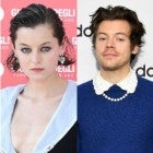 Emma Corrin and Harry Styles