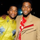 Kevin Boseman and Chadwick Boseman attend The Cinema Society with Ravage Wines & Synchrony host the after party for Marvel Studios' "Black Panther" at The Skylark on February 13, 2018 in New York City.