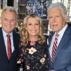 Pat Sajak, Vanna White, and Alex Trebek