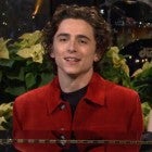 Timothée Chalamet and Pete Davidson