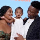 Gabrielle Union Kaavia James Union Wade and Dwyane Wad