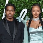 ASAP Rocky and Rihanna 
