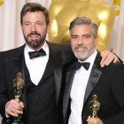  Ben Affleck and George Clooney