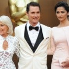 Matthew McConaughey, mom Mary, wife Camila