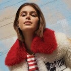 Coach x Disney x Keith Haring Kaia Gerber