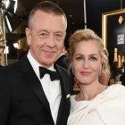 Peter Morgan and Gillian Anderson
