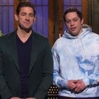 John Krasinski and Pete Davidson on 'Saturday Night Live'