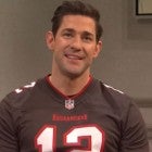 John Krasinski and Tom Brady on 'Saturday Night Live'