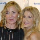 Kim Cattrall and Candace Bushnell