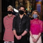 Machine Gun Kelly host John Krasinski and Heidi Gardner