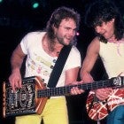 Michael Anthony and Eddie Van Halen