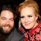 Adele (R) and Simon Konecki attend the 55th Annual GRAMMY Awards at STAPLES Center on February 10, 2013 in Los Angeles, California. 