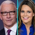 Anderson Cooper and Savannah Guthrie