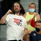 Alexis Ohanian cheers on wife, Serena Williams, at 2021 Australian Open