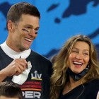 Tom Brady and Gisele Bundchen after Super Bowl LV