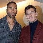 Matt James and Tyler Cameron attend The Blonds A/W 20 Fashion Show on February 9, 2020 at Spring Studios in New York City. 