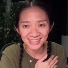Chloe Zhao accepts Best Director award at 78th Annual Golden Globe Awards