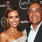 Jessica Alba and father Mark Alba