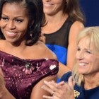 Michelle Obama and Jill Biden