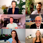 The cast of 'Below Deck' season 8 virtually reunites on 'Watch What Happens Live With Andy Cohen.'