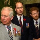 Prince Charles, Prince William, Prince Harry