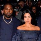 Kris Jenner, Kanye West and Kim Kardashian are seen on November 06, 2019 in New York City.