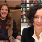 Drew Barrymore and Sara Gilbert
