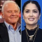 Anthony Hopkins and Salma Hayek