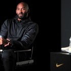 Kobe Bryant hosting a Kobe A.D. event