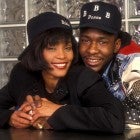 Whitney Houston and Bobby Brown