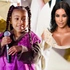 North West and Kim Kardashian