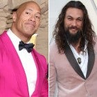 Dwayne Johnson and Jason Momoa