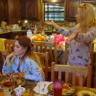 Kary Brittingham and Stephanie Hollman get into it over a Bigfoot hunter on The Real Housewives of Dallas