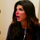 Teresa Giudice is shocked to learn her ex-husband Joe knows she has a boyfriend on The Real Housewives of New Jersey